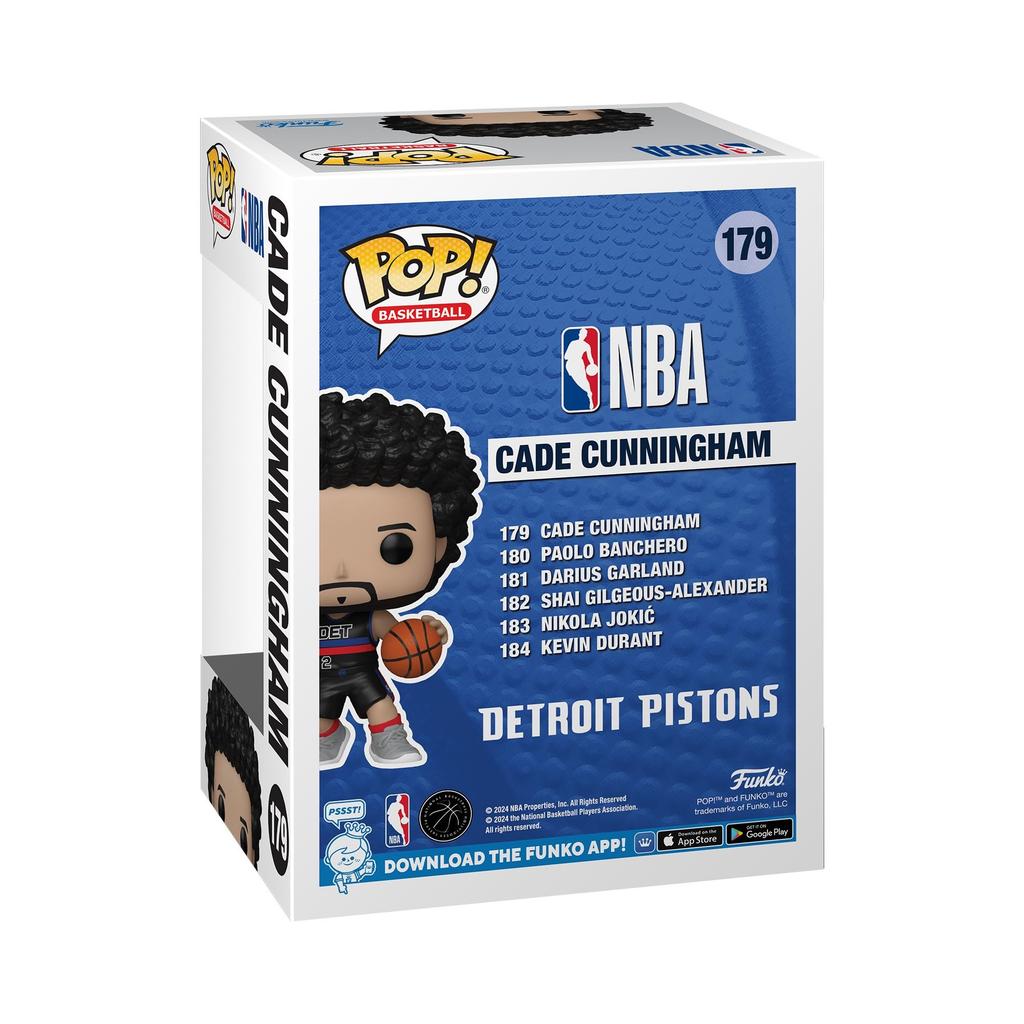 Funko Pistons Cade Cunningham Collectible Vinyl Figure Gift Idea Official Merchandise For Kids Adults Sports Fans Model Figure for Collectors and