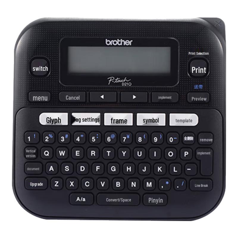 Brother PT-D210 Portable Handheld Label Printer