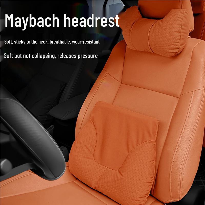 Geely Galaxy E8 Car Headrest Neck Pillow & Lumbar Support Set (2024/25)