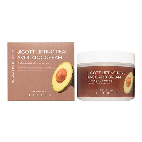 

Крем для лица с маслом авокадо Jigott Avocado Water bomb Cream 150мл