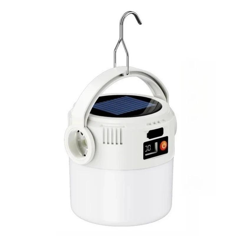 

Портативный Легкий Солнечный Кемпинговый Фонарь Водонепроницаемая Аварийная Лампа с Двумя Режимами Освещения Долгое Время Работы для Приключений на Открытом Воздухе 5W