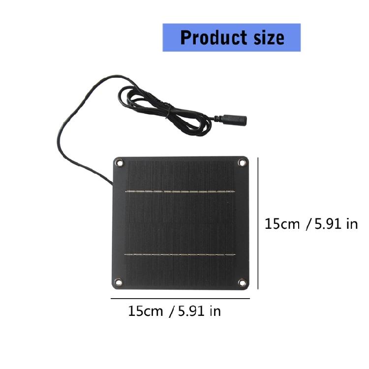 4W 12V Solar Panel Battery Maintainer Trickle Charge For Residential Lighting Solar Street Lamp Energy Saving