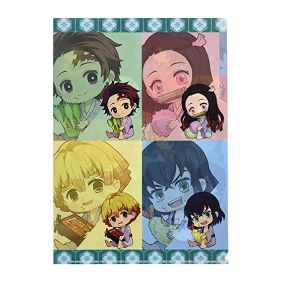 Demon Slayer: Kimetsu no Yaiba Mogumogu Gathering Gyugyutto Clear File 3 Pockets