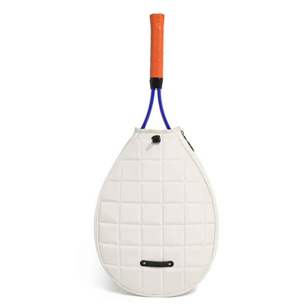 Tennis Racquet Crossbody Bag Waterproof Pickleball Paddles Shoulder Bag Zipper Closure for Pickleball Tennis Badminton