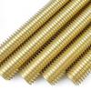 M2-M16 Metric Brass Thread Rod Long Brass Bolt Full Thread Shaft Rod Bar Stud Length 25/30/35/4045/50/60/70/80mm ~ 150 mm