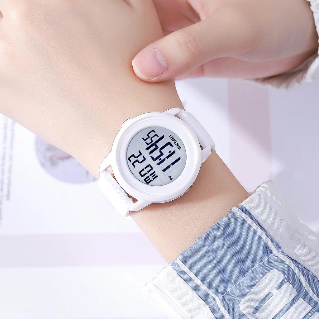 SKMEI 2218 For Men Women Student 5Bar Waterproof Stopwatch Wristwatch Clock reloj hombre Cool Digital Countdown Sport Watches