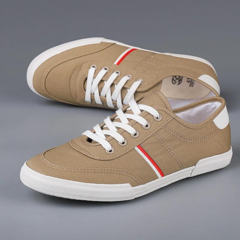 Marke Herren Freizeitschuhe Atmungsaktive Herren Vulkanisierte Schuhe Leichte Weiche Herren Flats Allround Herren Board Schuhe Tenis Hombres