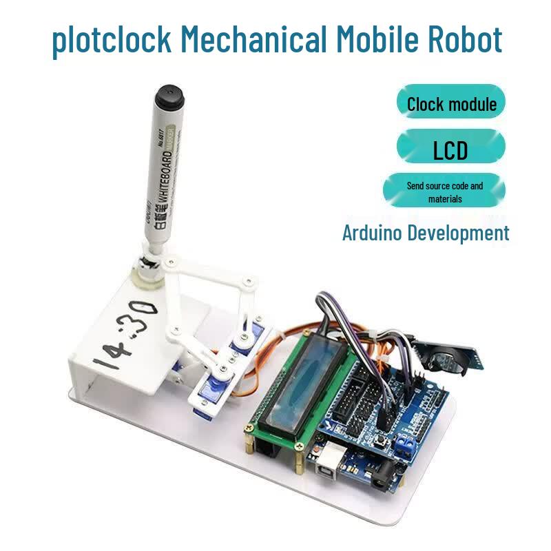 CreateBlock DIY Plotclock Writing Robot Kit One Size