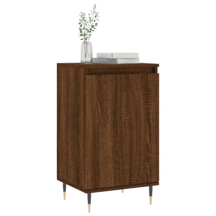 VidaXL Buffets 2 Pcs Brown Oak 40x35x70 Cm Engineered Wood 831051