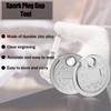 Car Ignition Spark Plug Gap Gauge Tool Caliber Measuring Tool Currency-Type 0.6-2.4mm Range Spark Plug Gage Gap Auto Tool Feeler