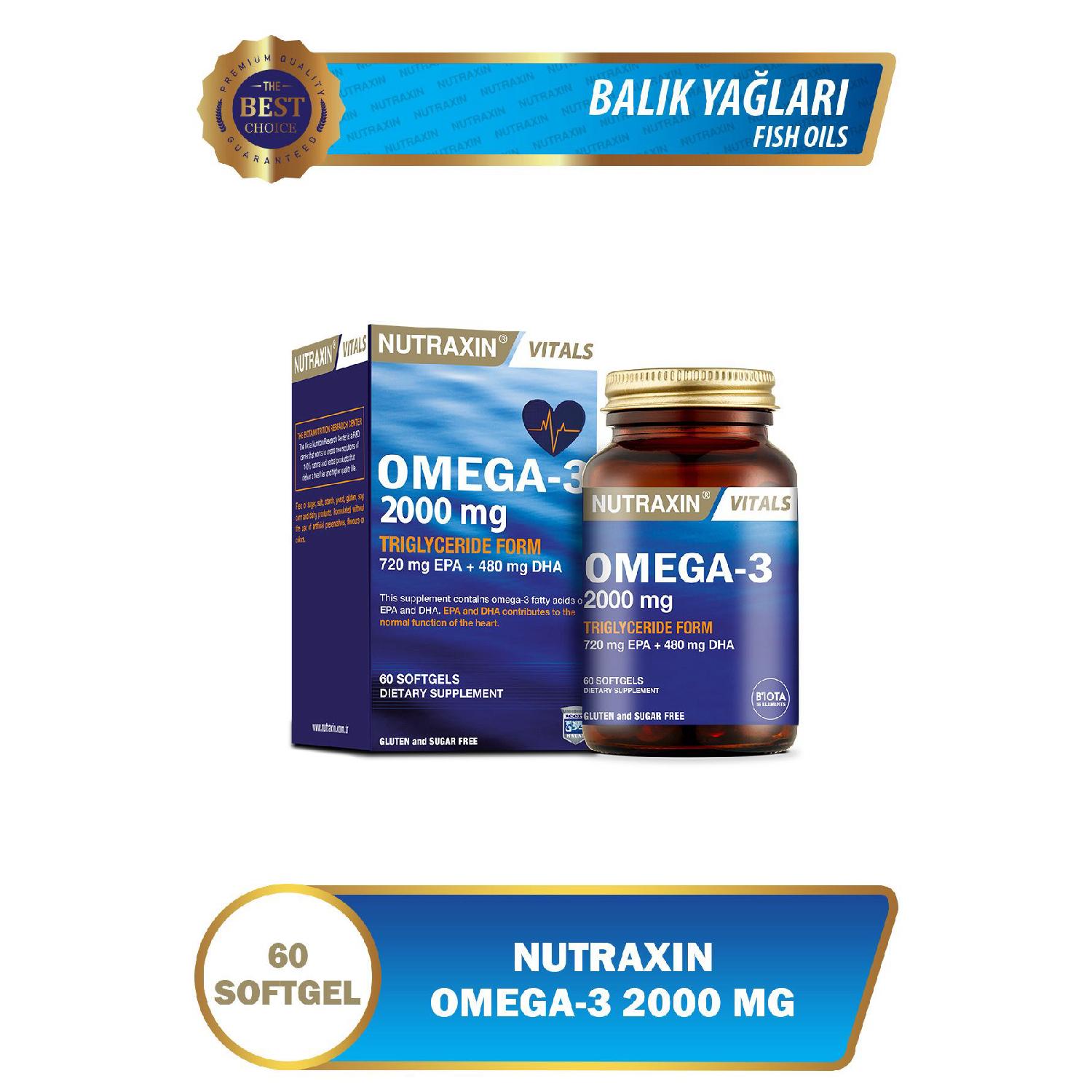 

Omega3 2000mg 60 Tablet