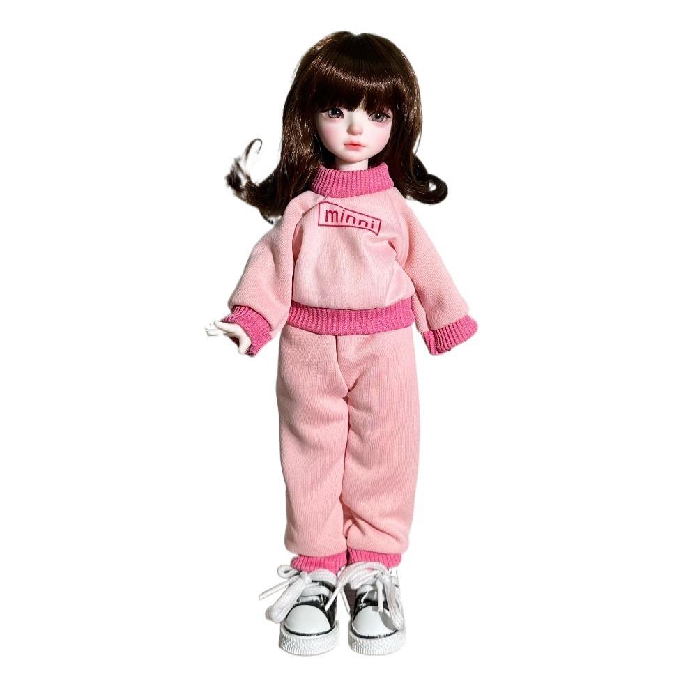 DIY 30cm Doll Clothes Handmade Doll Dress Up Fashion Doll'S Overall  Cotton Doll