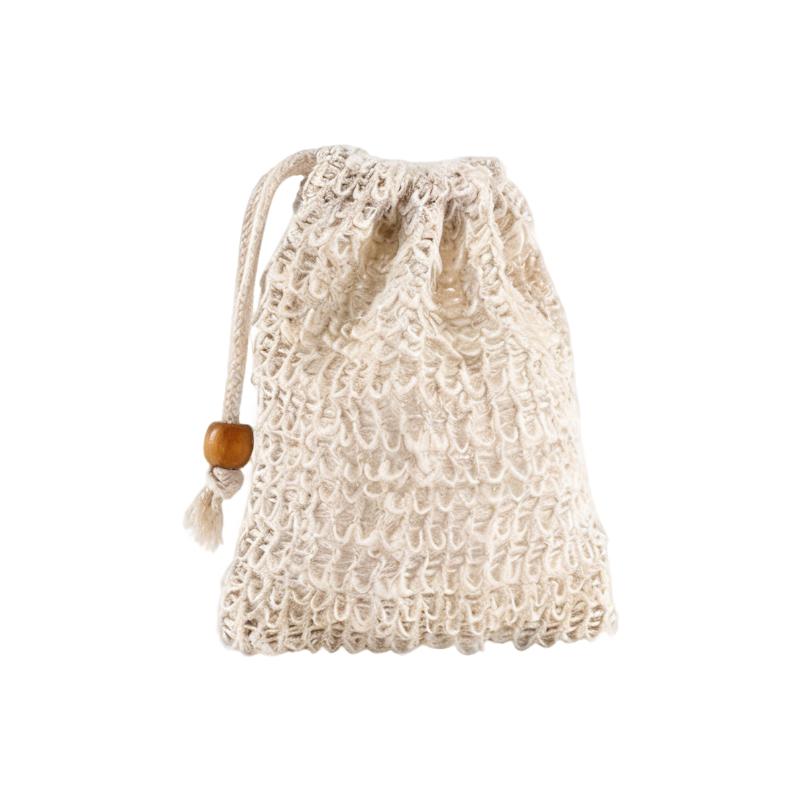 1-10 шт. Сизалевый мешочек для мыла для душа и ванны, натуральный сизалевый мешочек для мыла, отшелушивающий мешочек-держатель для мыла для использования в ванне и душе, пенообразующие сетчатые мешочки для мыла 1PC бежевый