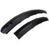 Bicycle Mud Guard Front & Rear Mountain Road Bike Mudguard Tyre  with LED Light Black