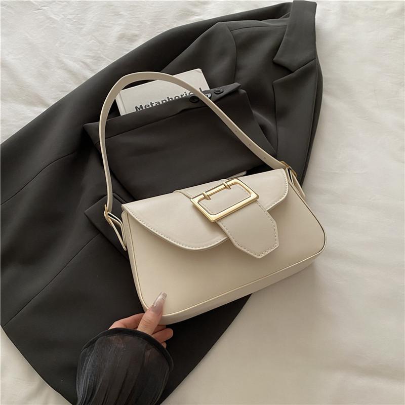 Crossing Europe, America, Underarm Fashion Women's Bags 2025 New Korean Version Simple and Versatile Small Square Bag Texture Shoulder Bag