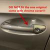 Türgriffabdeckungsverkleidung für Mercedes Benz C-Klasse W203 2000–2007, ABS-Chrom