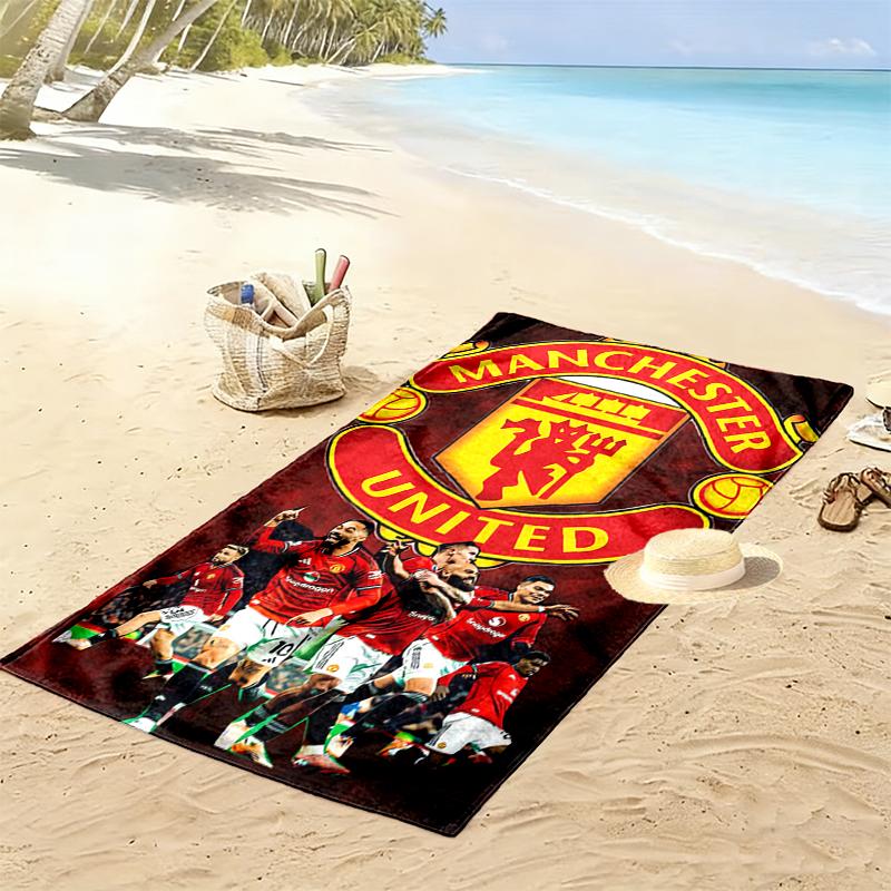 Manchester United Manchester City Beach Towel, A Must-have for Any Perfect Trip, Perfect Birthday, Holiday Gift For Family and Friends