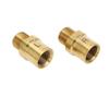 2PCS Bike Pedal Extender Gold 20mm Ti Alloy Bike Pedal Lengthening Shaft for Cycling