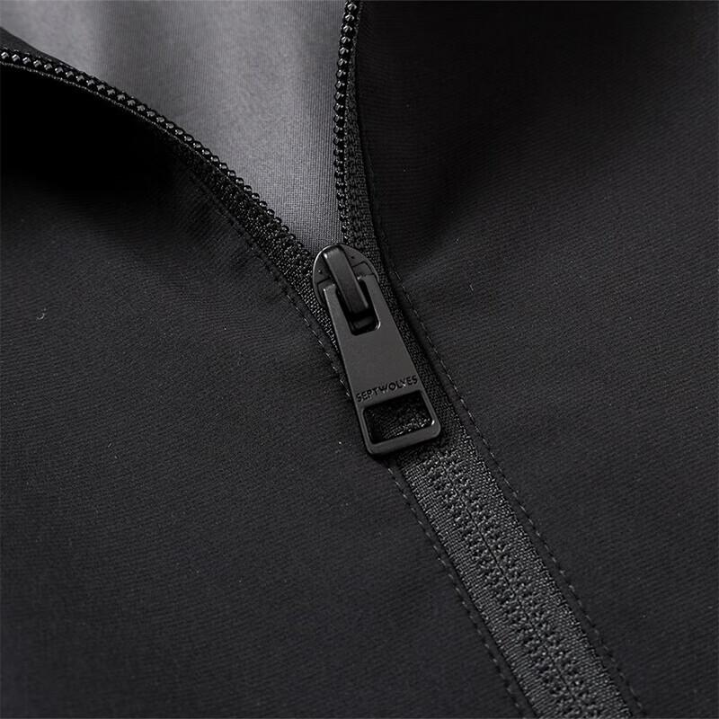 Septwolves Men's Casual Stand Collar Jacket