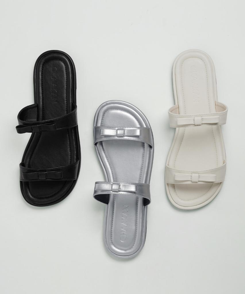 Chaakan Barneys Ribbon Slippers Spltr2H133