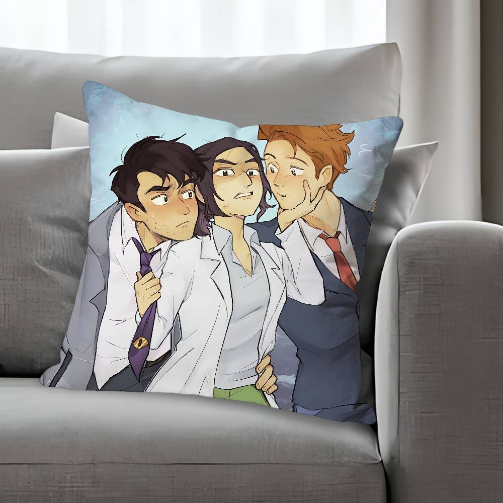 Genius Reagan Ridley I-Inside J-Job Pillow Case Modern Home Decorative Cozy Plush Pillowcase For Living Room Bedroom Sofa