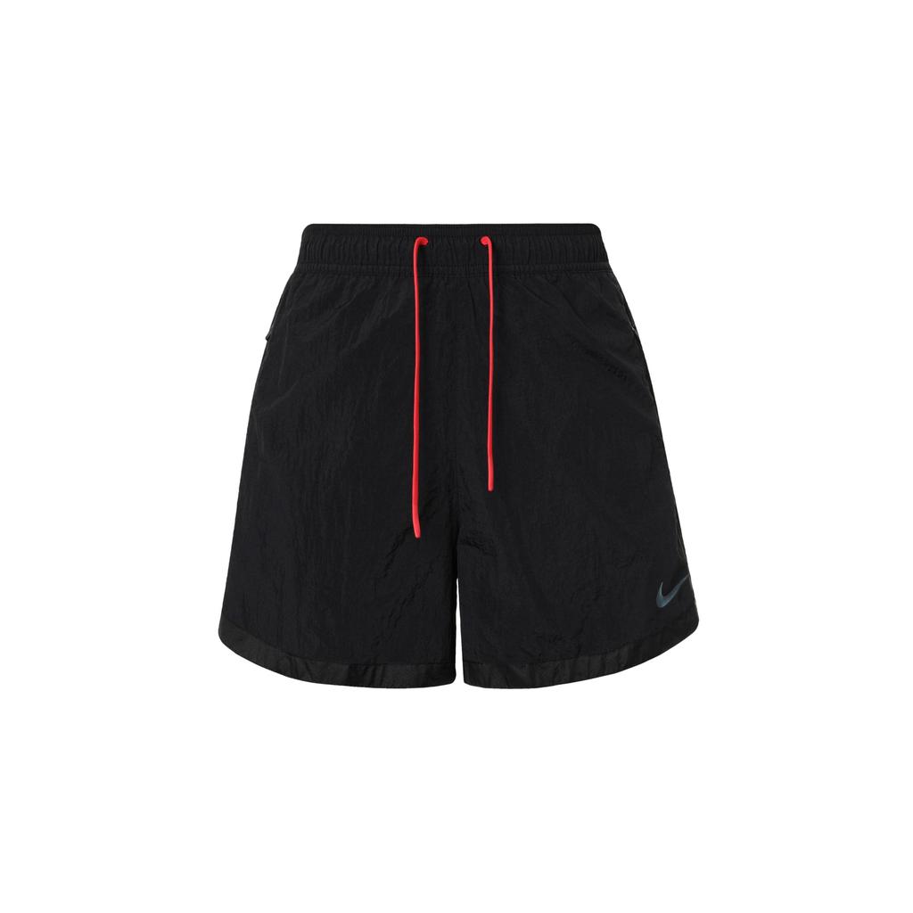 Nike Reflective Logo Water-Repellent Breathable Print Shorts Men Bottoms Black DM4633-010