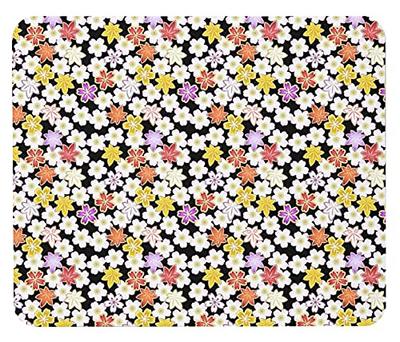 Japanese Japanese Pattern Mouse Photopad Design Japanese Pattern of Cherry Blossoms and Maple Beauty, Pad (Japanese Series) (E Leaves)