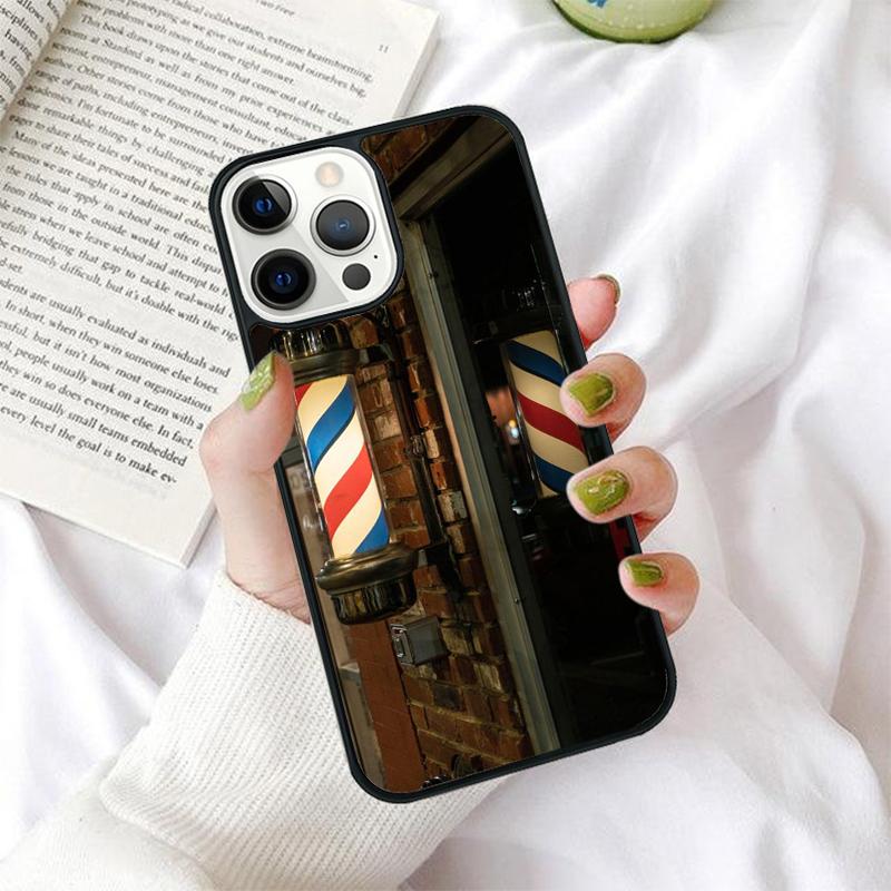 Barber Scissors Hairstylist Salon Phone Case for iPhone 17 Air 16 PRO MAX 15 14 PLUS 12 11 13 Cover Fundas Shell coque