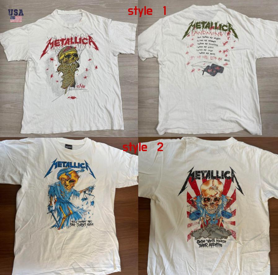 

New!!!! Metallica Official One Landmine Licensed Metal Shirt 2025 Unisex T-Shirt L
