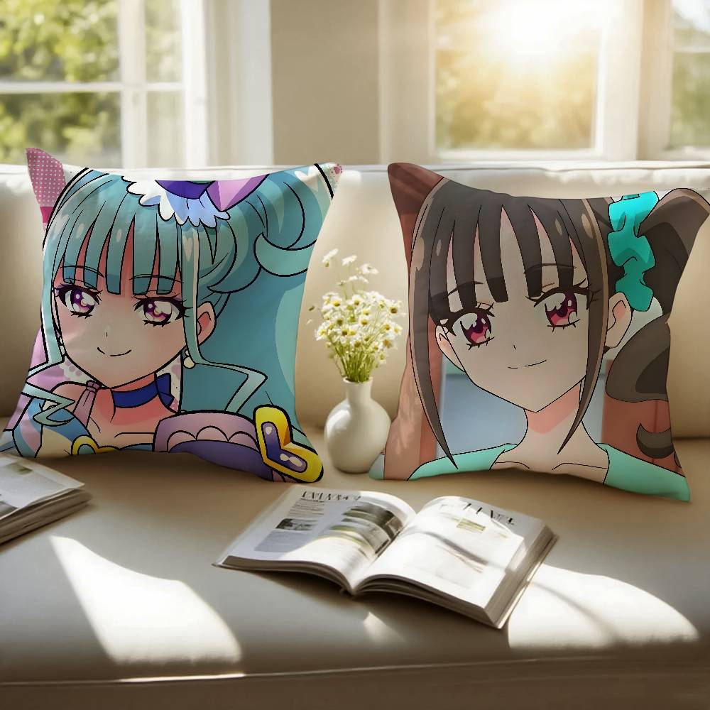 Nekoyashiki M-Mayu Pillow Case Sofa and Living Room Decorative Cushion Covers Dust-proof and Mite-proof Invisible Zipper