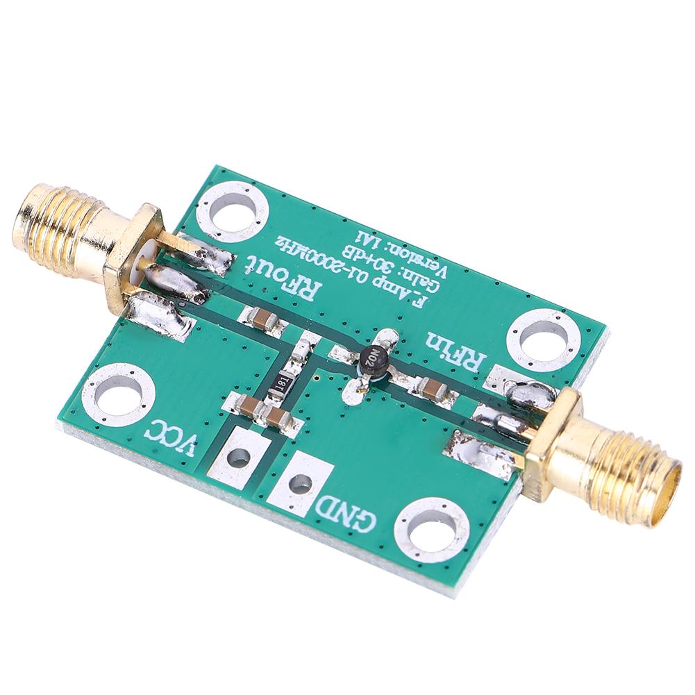 Amplificator RF în bandă largă Modul placă LNA cu zgomot redus 0,12000MHz Câștig 30dB