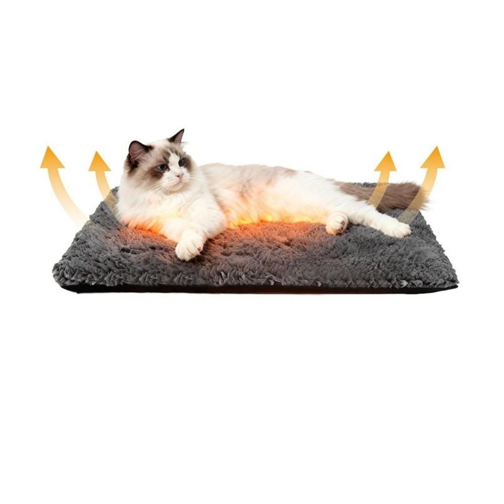 Ultra-Soft Self Warming Cat Mat Non-Slip Pet Bed Pad Winter Pet Bed  For Feral and Indoor Cat