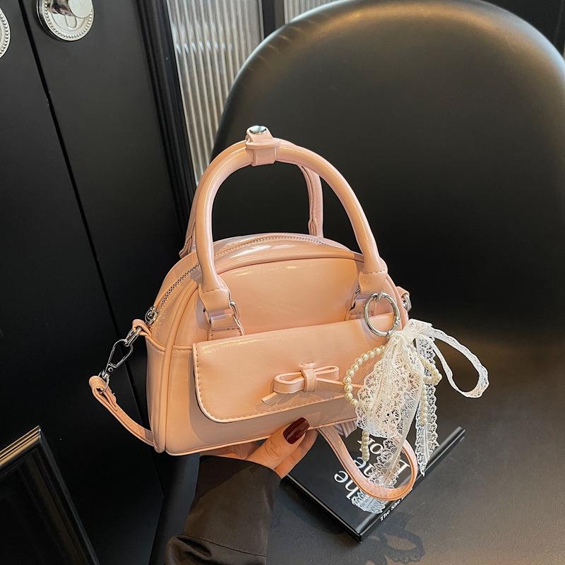 

Women s Spring/Summer 2025 Korean-Style Ribbon Crossbody Handbag
