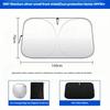 Auto Fenster Sonnenschutz Abdeckung Sonnenschutz Windschutzscheibe Visier Protector Windschutzscheibe Klapp Auto UV Schutz Vorhang Styling Zubehör