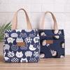 Style Canvas Lunch Tote With Heat Retention For Work And School