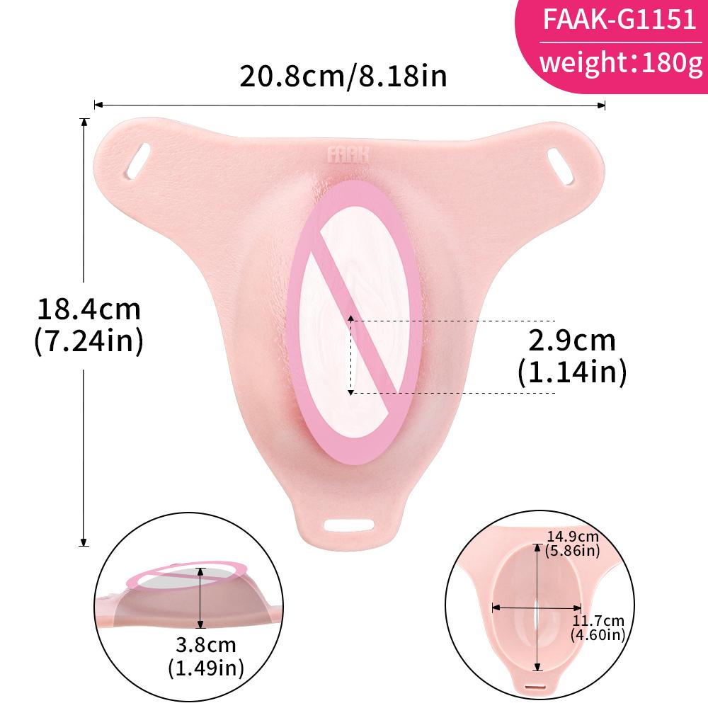 ANOSX Silicone Chastity Cage Device Male Chastity Belt Strapon Penis Sleeve Realistic Clitoris Vagina Wish BDSM Sex Toys For Men