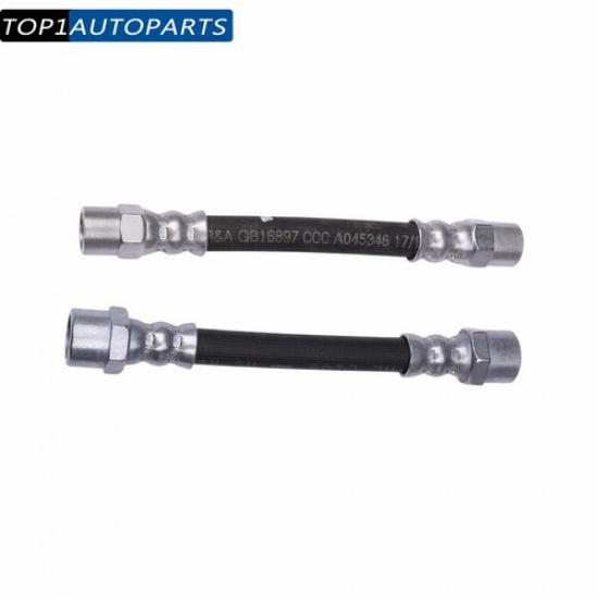 L&R ABS Unit to Rear Brake Line Hose Set Under Hood for BMW E39 525i 2001-2003