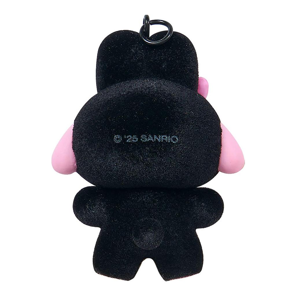 Sanrio Keychain My Melody Flocked Finish 387550 (Black Animals)