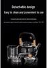 2025 Automatic Electric Ceramic Stove & Large Glass Tea Kettle Set - High Temp Resistant for Brewing