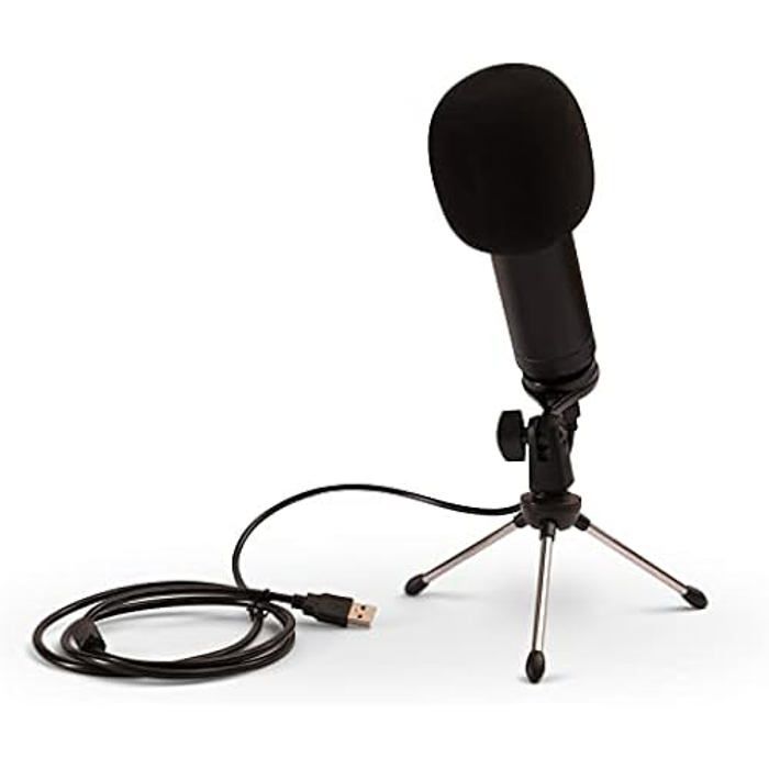 Microphone Streaming Star - CELLY - Ligne Sparco - Filtre anti-vent - Jeux en ligne avec support
