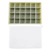 Silicone Baby Food Ice Cube Tray - 24 & 15 Grids, Easy Release, Quick Freeze, Food Grade