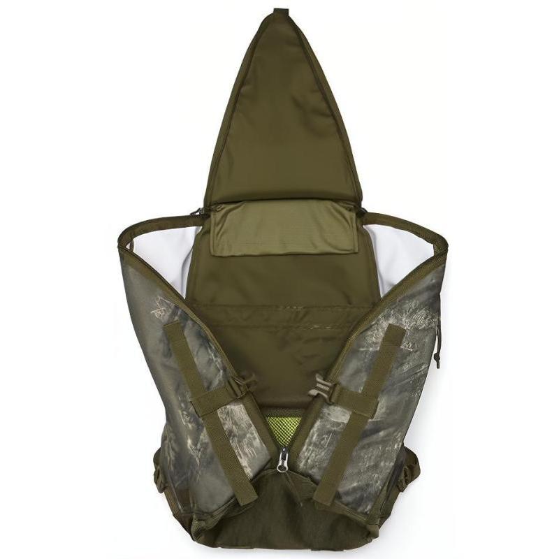 Nike Polyester, Nylon Backpack Regular Unisex Army Green Casual BA6377-395