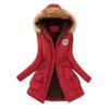 Winter Womens Warm Coat Hooded Jacket Slim Winter Outwear Coats