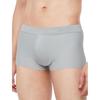 Calvin Klein Comfortable Low-Rise Boxer Briefs With Letter Jacquard Men Underwear Gray NB3634-IB9