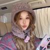 Autumn and winter new wool stacking knitted hat children's trend solid color versatile warm ear protector wool hat cold hat