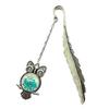 1Xluminous Night Owl Bookmark Label Read Maker Feather Book Stationery