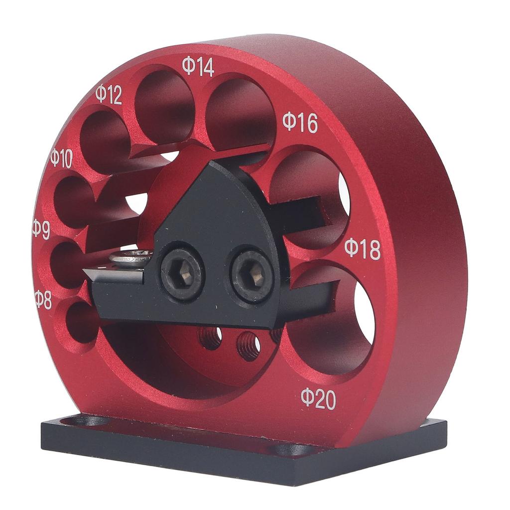 8 To 20mm Dowel Maker Round High Accuracy Aluminum Alloy Body Cemented Carbide Blade Dowel Cutter Plate for Woodworking