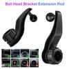 17mm Ball Joint Car Phone Holder Extension Rod 360° Rotatable Black Plastic Extender Auto Air Vent Mount GPS Stand Accessories