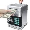 Cadou pentru copii Parolă electronică Cutie de bani Monede Economie de numerar Cutie de bani Cod de contor Blocare cheie Pușculiță Mini Seif automat
