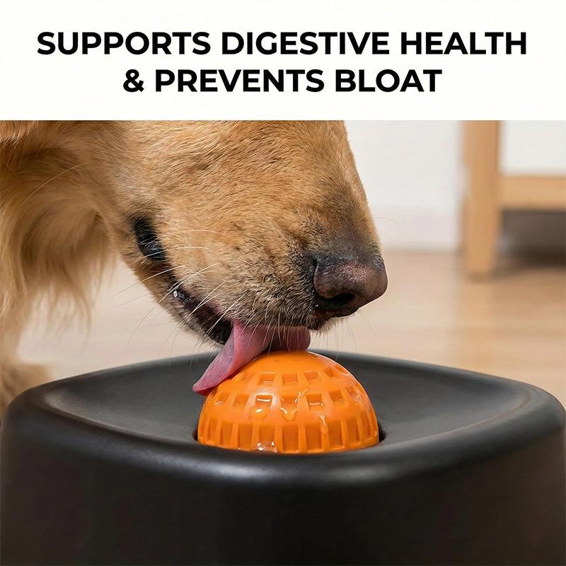 Slow Feeder Dog Bowls for Liquid Treat Interactive Lick Bowl Anti-Slip Slow Feeder for Wet Food Anti-Slip Dog Lick Bowl